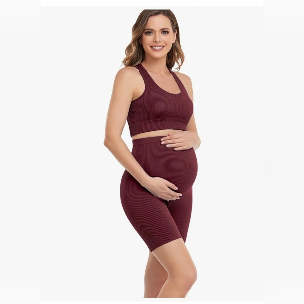 Maternity 2 Piece Lounge/Yoga Outfit #1063 - Picture 5 of 9